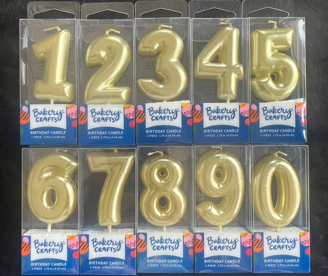 Number Candles.